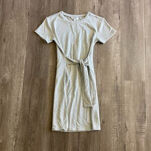 BB Dakota Steve Madden Gray Wrap Dress